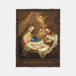 Polaire Couverture faite sur commande d'ouatine "de