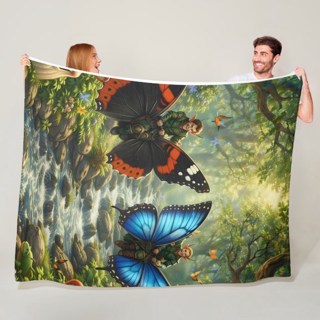 Polaire Couverture fantaisie premium en molleton de Wings  (En situation)
