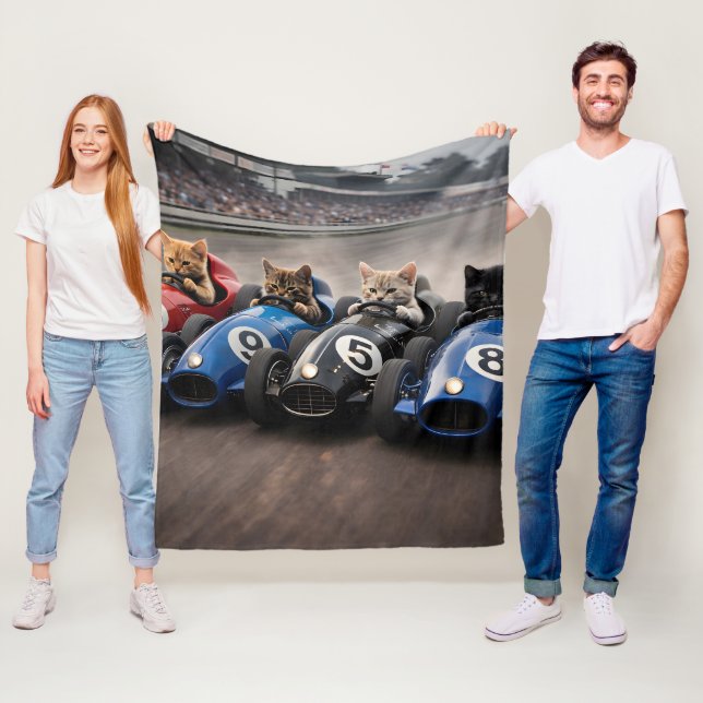 Polaire Couverture féline de formule (En situation)