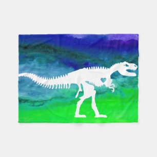 Polaire Couverture fraîche d'ouatine de dinosaure de T-re