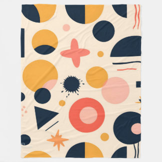 Polaire Couverture géométrique Abstraite moderne