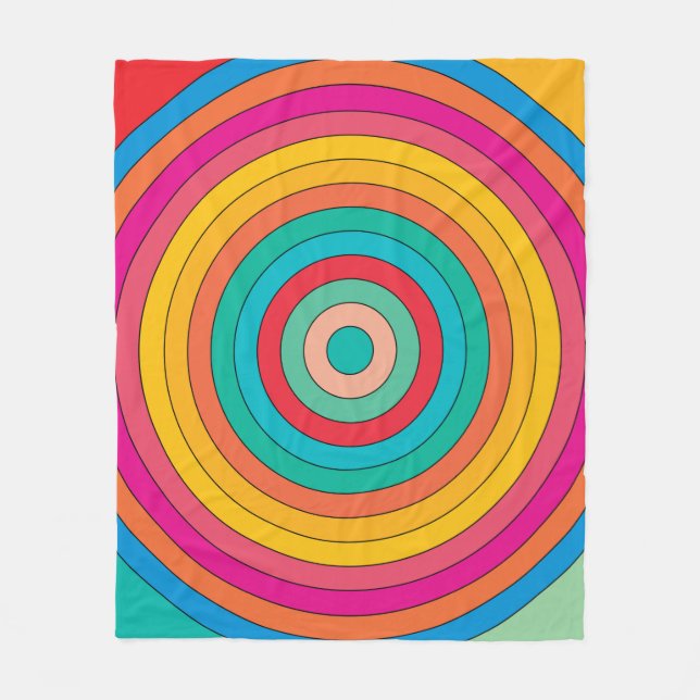 Polaire Couverture Hypnotisée(Moyen) (Devant)