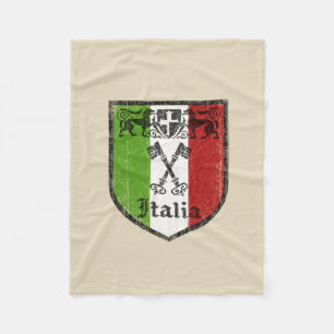 Polaire Couverture italienne d'ouatine de drapeau