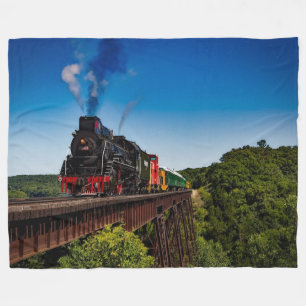 Polaire Couverture locomotive d'ouatine de train