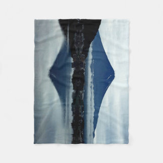 Polaire Couverture molle confortable d'ouatine du mont