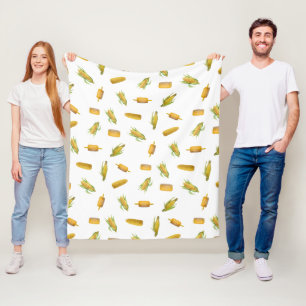 Polaire Couverture Motif de maïs
