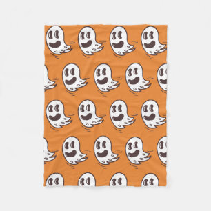 Polaire Couverture Motif Halloween Ghost