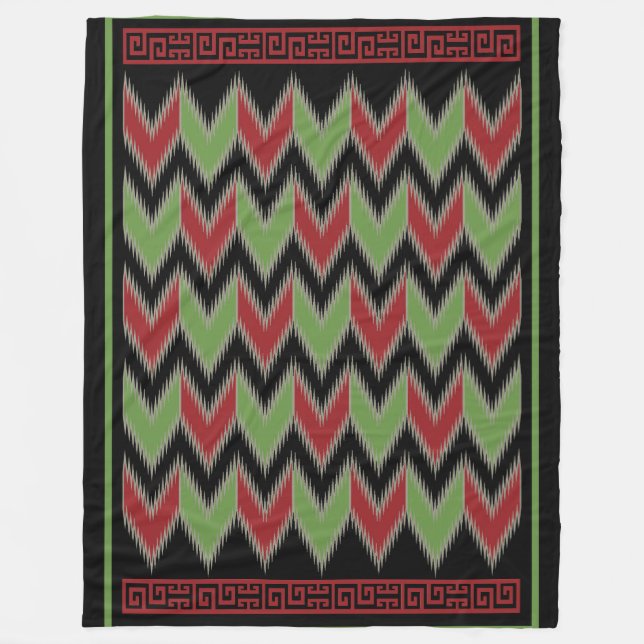 Polaire Couverture Navajo Motif Design-11 (Devant)
