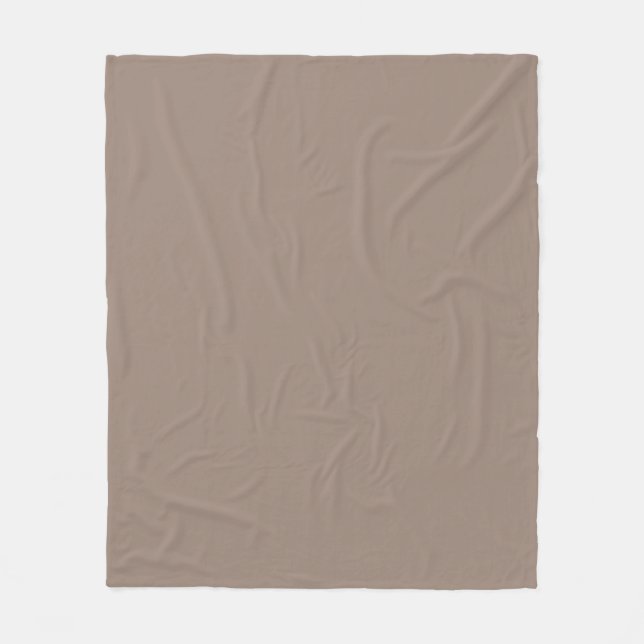 Polaire Couverture neutre et confortable | Jeté minimalist (Devant)