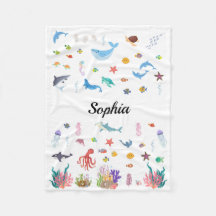 Couverture Océanique Pour Bébés, Enfants, Adultes