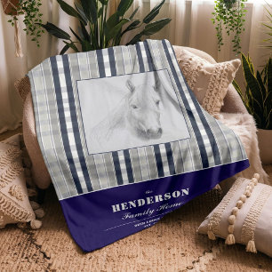 Polaire Couverture personnalisée en flanelle à motif carre