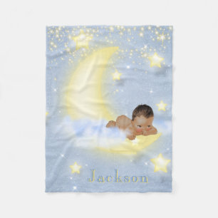 Polaire Couverture personnalisée pour bébé garçon ethnique