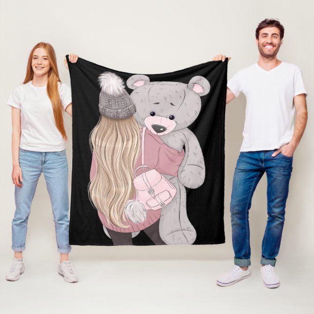 Polaire Couverture Polaire, 127 cm x 152 cm (En situation)