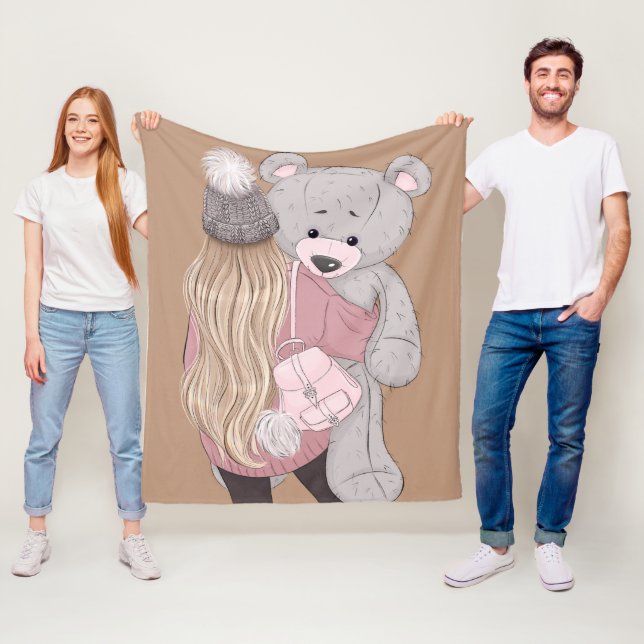Polaire Couverture polaire, 127x152cm (En situation)
