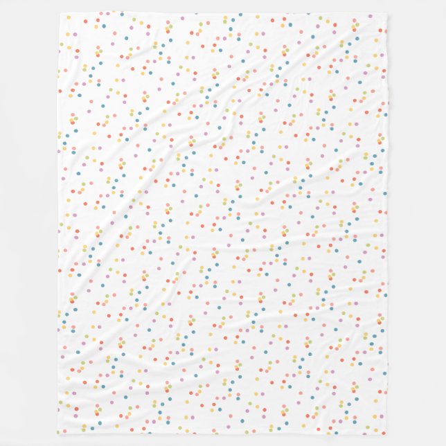 Polaire Couverture pour bébé Confetti (Devant)