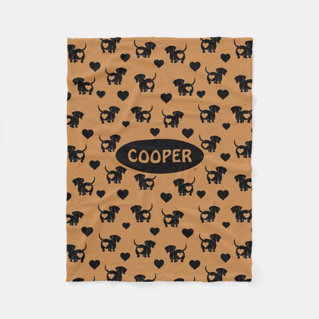 Polaire Couverture pour chien en molleton d'amour de tecke (Devant)