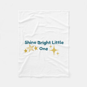 Polaire Couverture pour enfants Shine Bright Little One