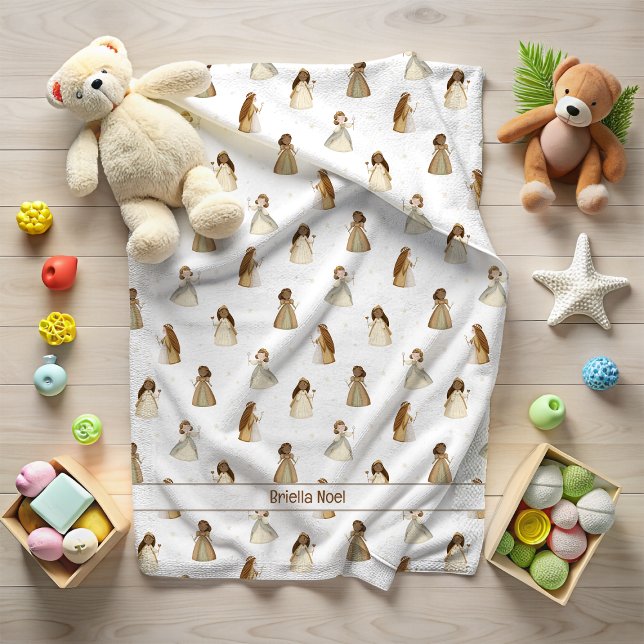 Polaire Couverture Princesse avec nom (Créateur téléchargé)