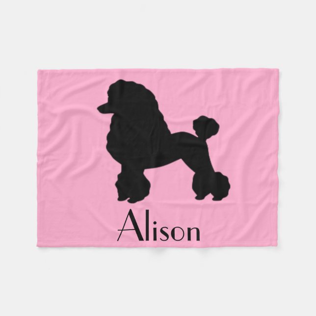 Polaire Couverture rose personnalisable d'ouatine de jupe (Devant (Horizontal))