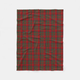 Polaire Couverture royale d'ouatine de plaid de Stewart