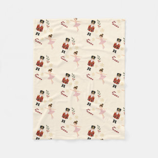 Polaire Couverture Sherpa Noël Classique Casse-Noisette