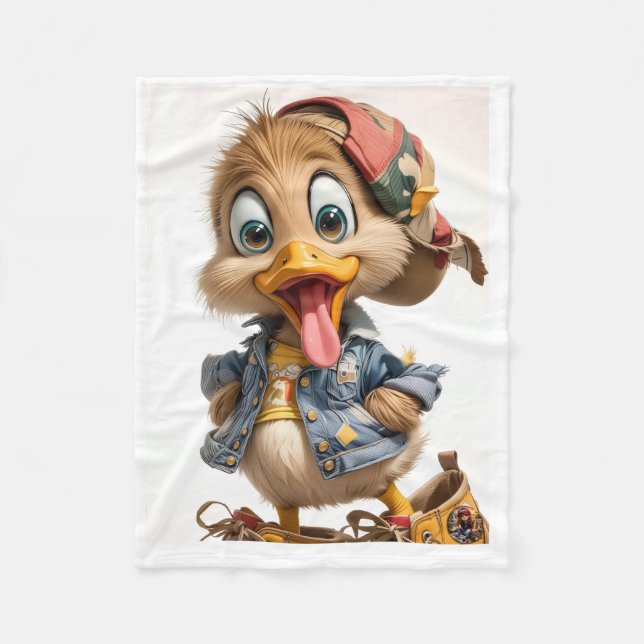 Polaire Couverture Streetwear Canard Cool (Devant)