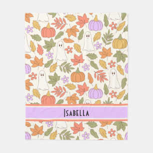 Polaire Couverture super rétro Halloween personnalisée