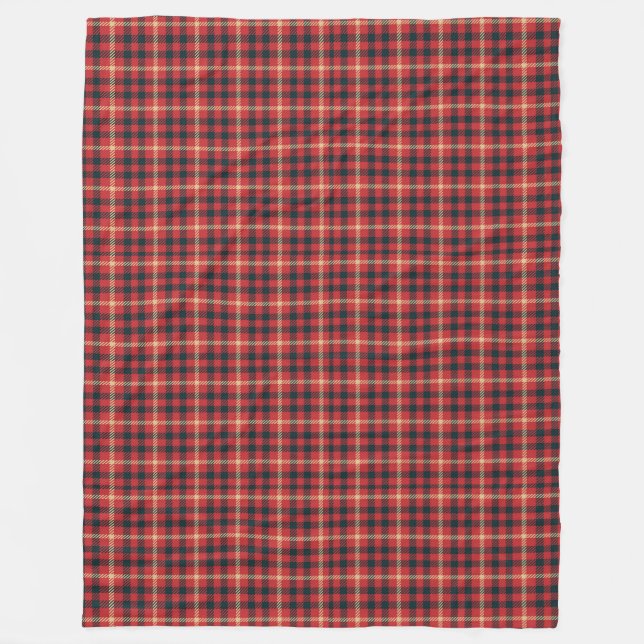 Polaire Couverture Tartan classique pour des nuits de vaca (Devant)