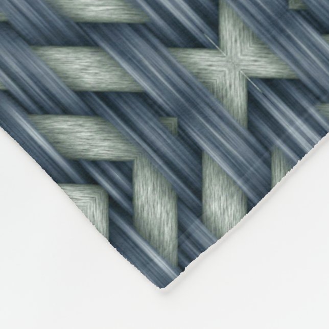 Polaire Couverture Tissée Panier (Coin)