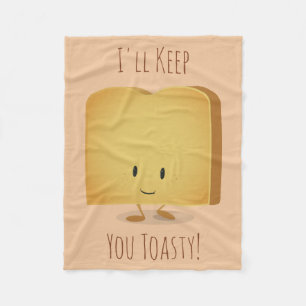 Polaire Couverture Toasty d'ouatine de la bande dessinée 