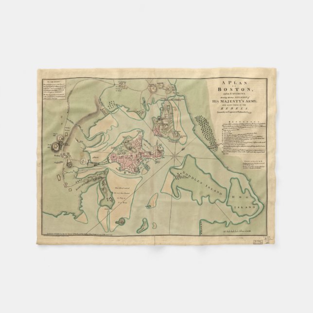 Polaire Couverture vintage de Boston (Devant (Horizontal))