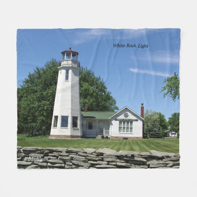 Polaire Couverture White Rock Light (Devant (Horizontal))