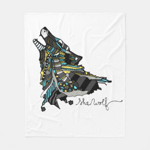 Polaire Couverture "Wolf"