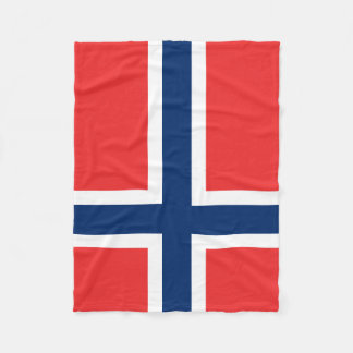 Polaire Drapeau de couverture de la Norvège