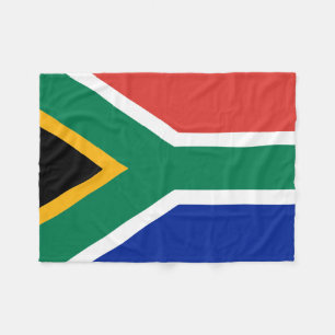 Polaire Drapeau de couverture de l'Afrique du Sud