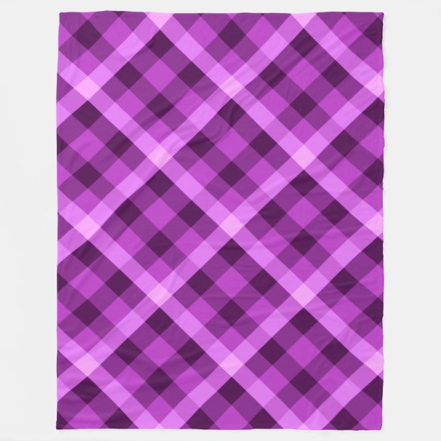 Polaire Elégante Orchidée violet Plaid Grosse couverture e (Devant)