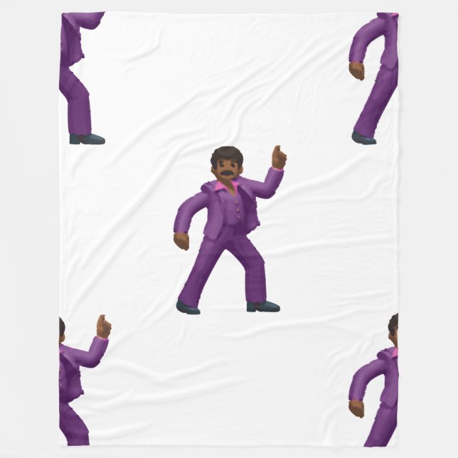 Polaire Emoji Dancing Man couverture (Devant)