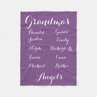 Polaire Entièrement couverture de Grandkids de Cutomizable