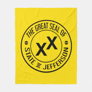 Polaire État de grand joint de couverture de jet de