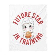Futur Star Baby Football Fleece couverture