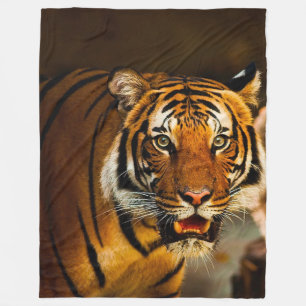 Polaire Grande couverture d'ouatine de tigre
