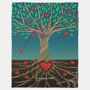 Polaire Grosse couverture de l'arbre de compassion MLTS