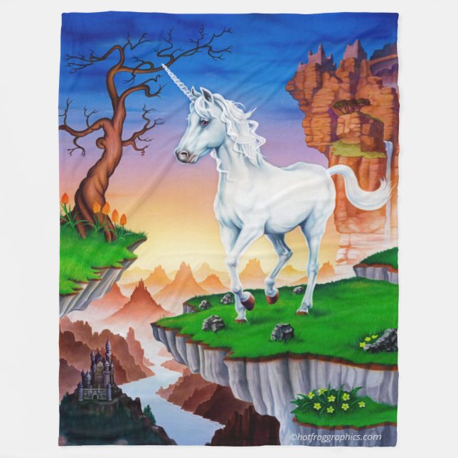 Polaire Grosse couverture en toison imaginaire dessin de l (Devant)