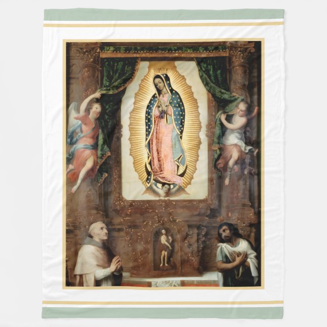 Polaire Grosse couverture en toison Nuestra Señora de Guad (Devant)