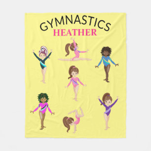 Polaire Gymnastique personnalisée 7 gymnaste couverture e