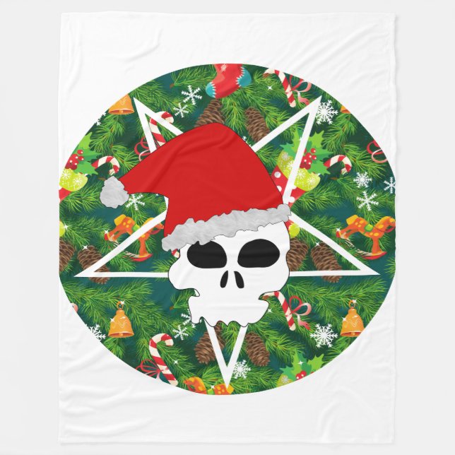 Polaire hail père Noël couverture (Devant)