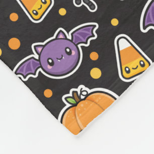 Polaire Halloween traite la couverture d'ouatine