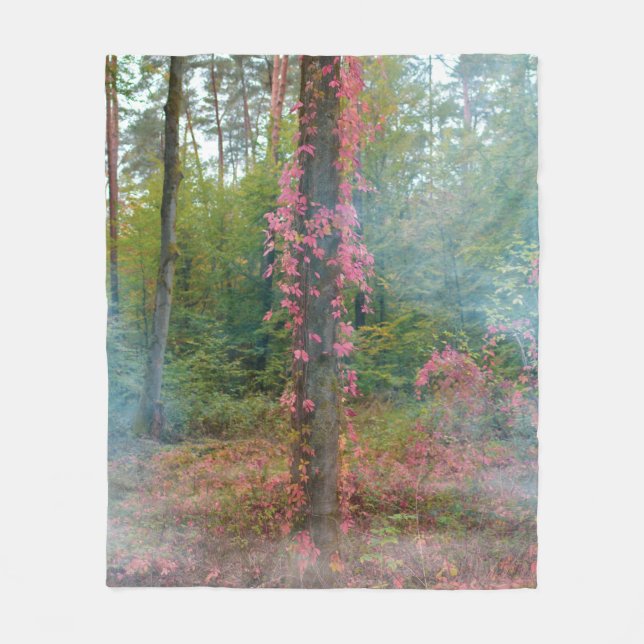 Polaire Humeur de forêt   jet de couverture (Devant)