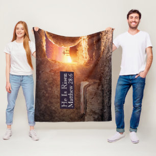 Polaire Il Est Ressuscité Trois Croix Vides Couverture Tom
