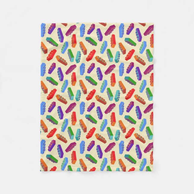 Polaire Immense bâtisse pour enfants motif couverture soup (Devant)